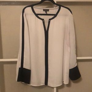 Black & White Blouse